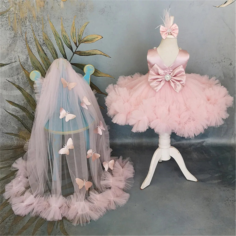 Lovely Pink Beading Sleeveless
