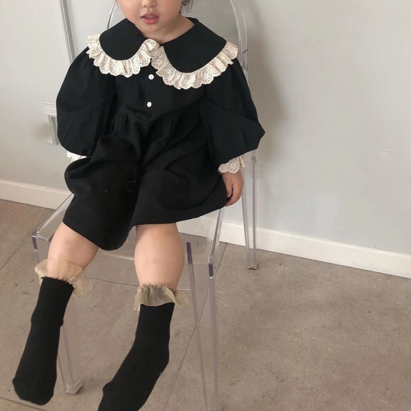 New Embroidered Retro Girl's Princess Dresse