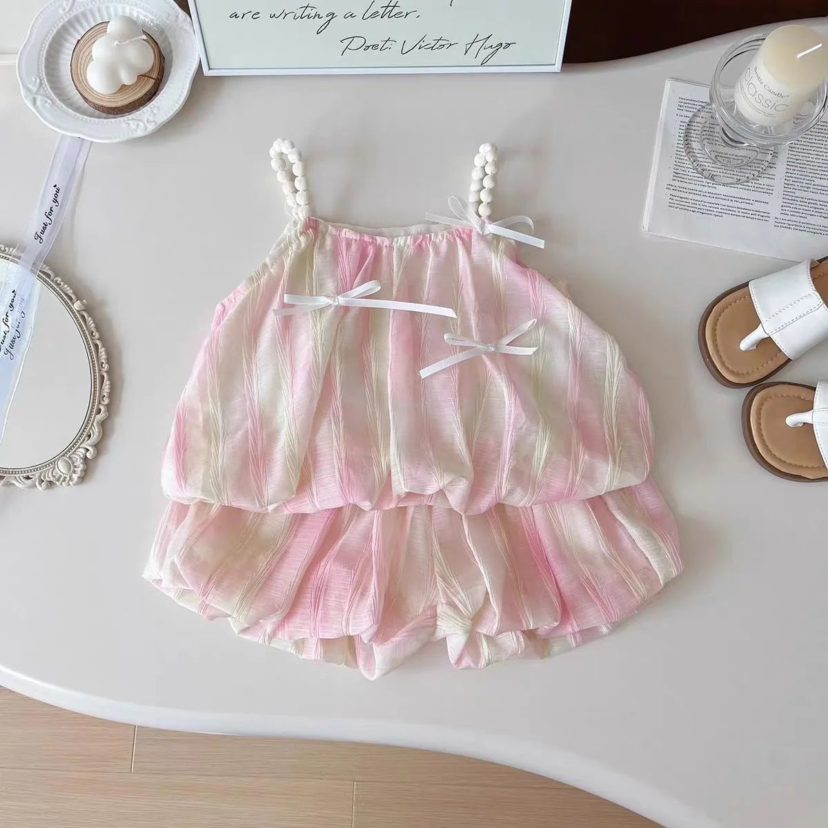 Korean Summer Children Baby Girls 2PCS