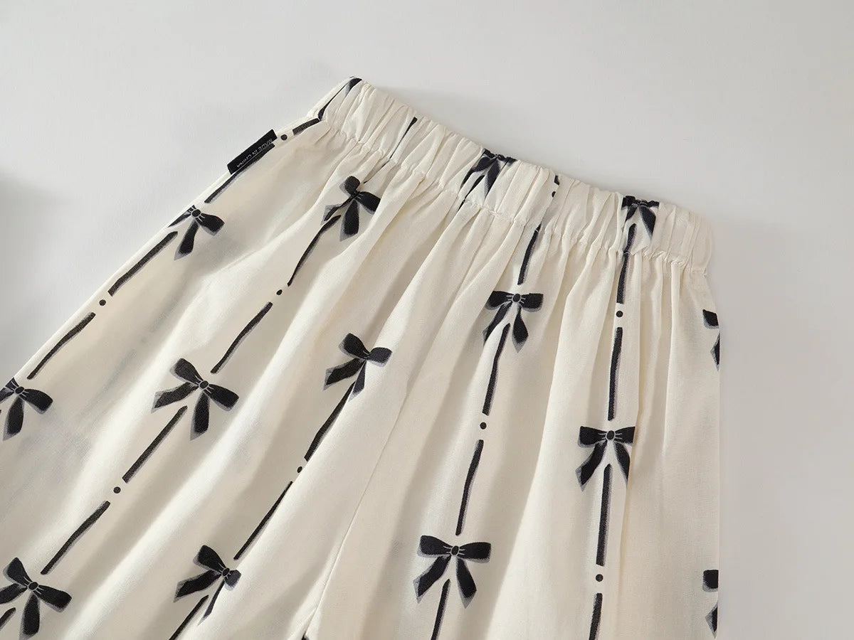New Girls’ Pure Cotton Two-Piece Set
