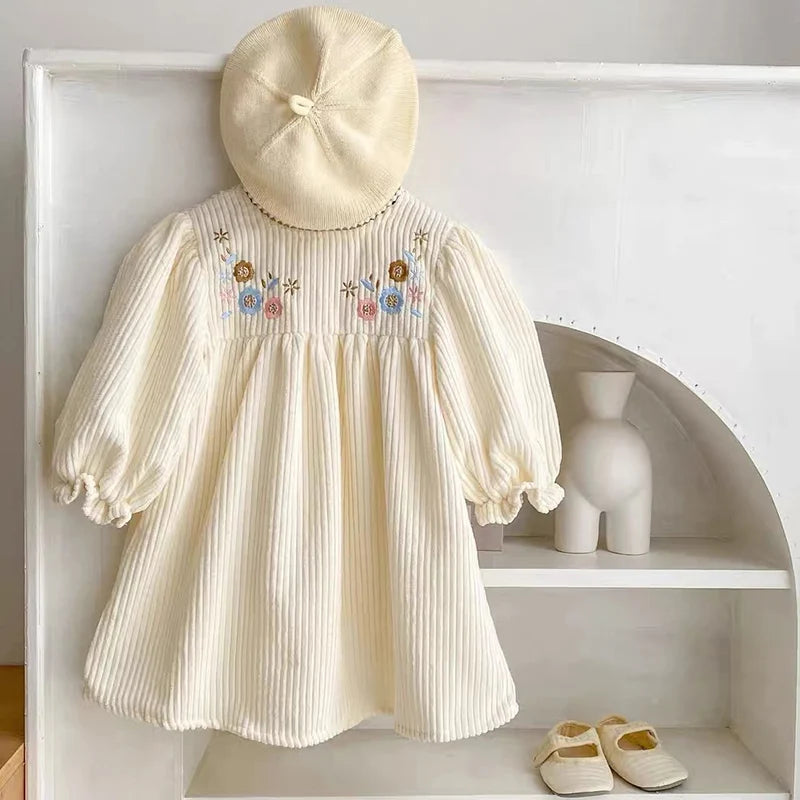 Baby Girl Corduroy Princess Dress