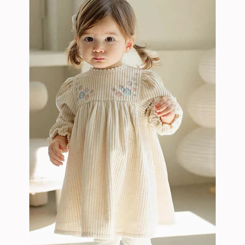 Baby Girl Corduroy Princess Dress