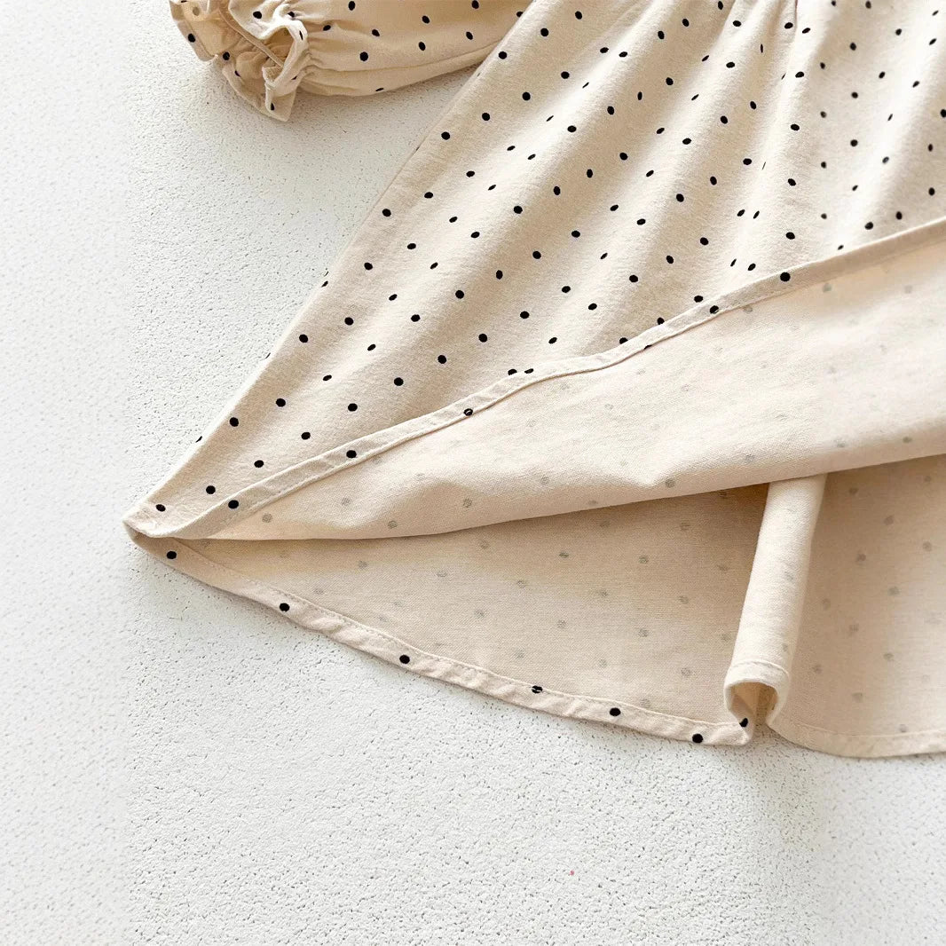 Dress Girls Cute Long-sleeved