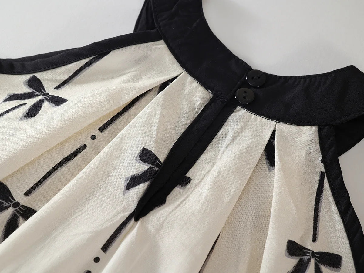 New Girls’ Pure Cotton Two-Piece Set