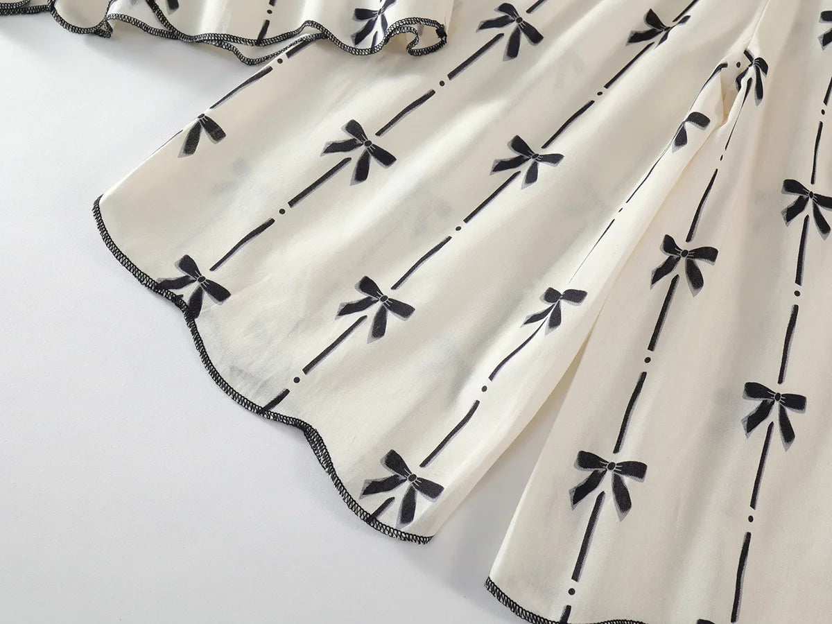 New Girls’ Pure Cotton Two-Piece Set