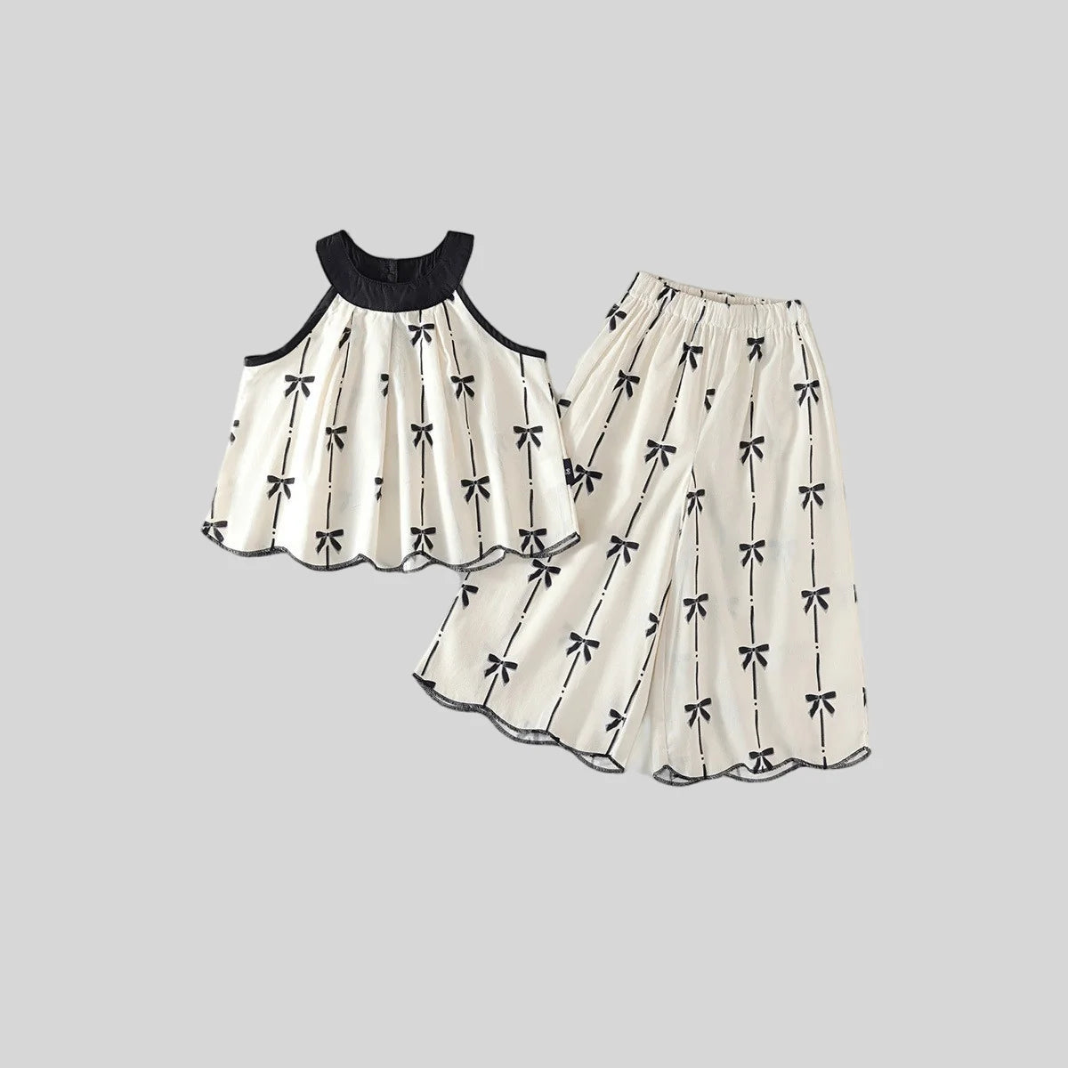 New Girls’ Pure Cotton Two-Piece Set