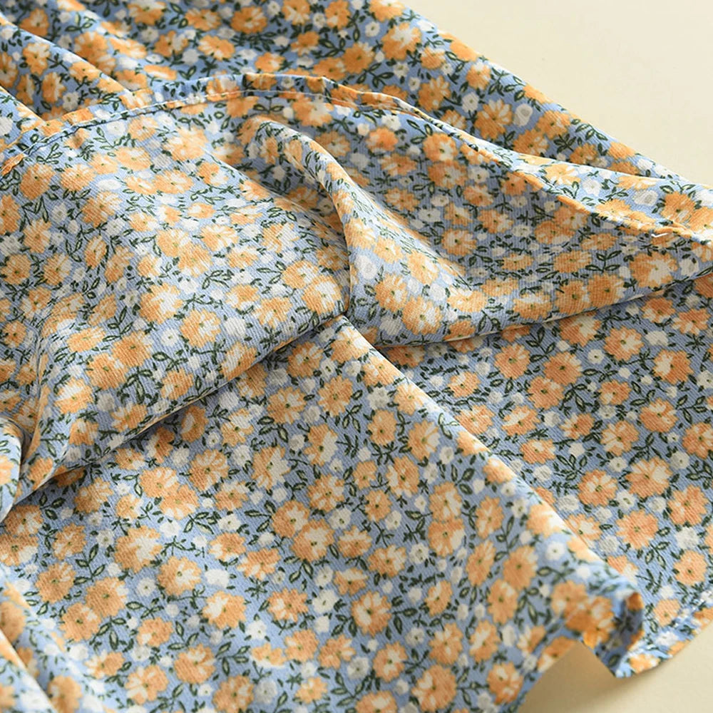 Casual Summer Kids Girls Dress Floral