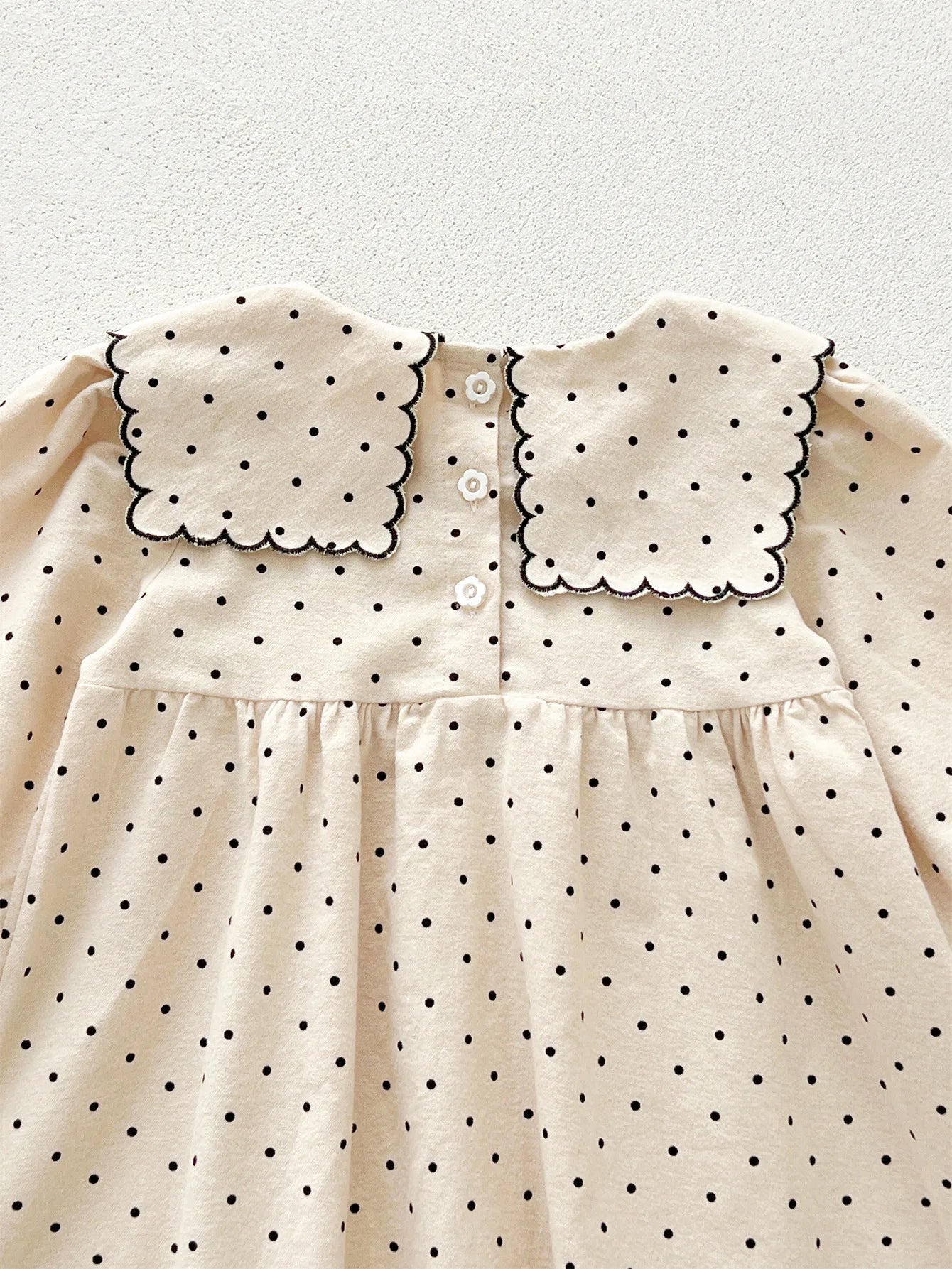 Dress Girls Cute Long-sleeved