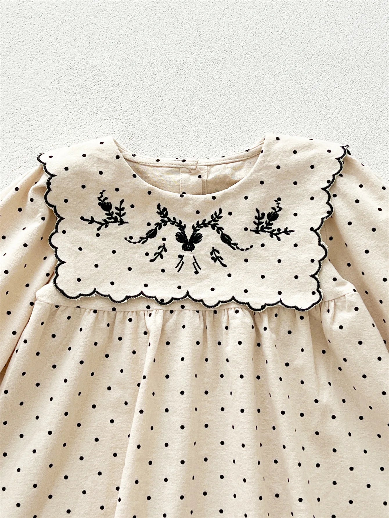 Dress Girls Cute Long-sleeved
