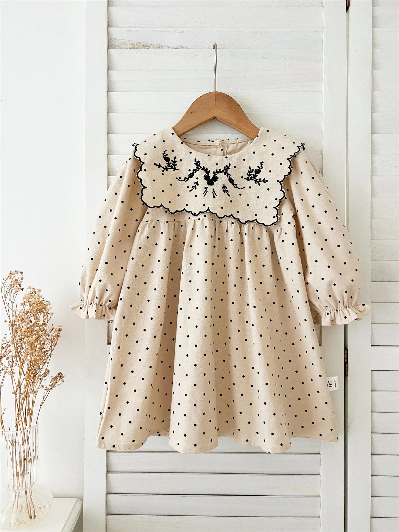 Dress Girls Cute Long-sleeved