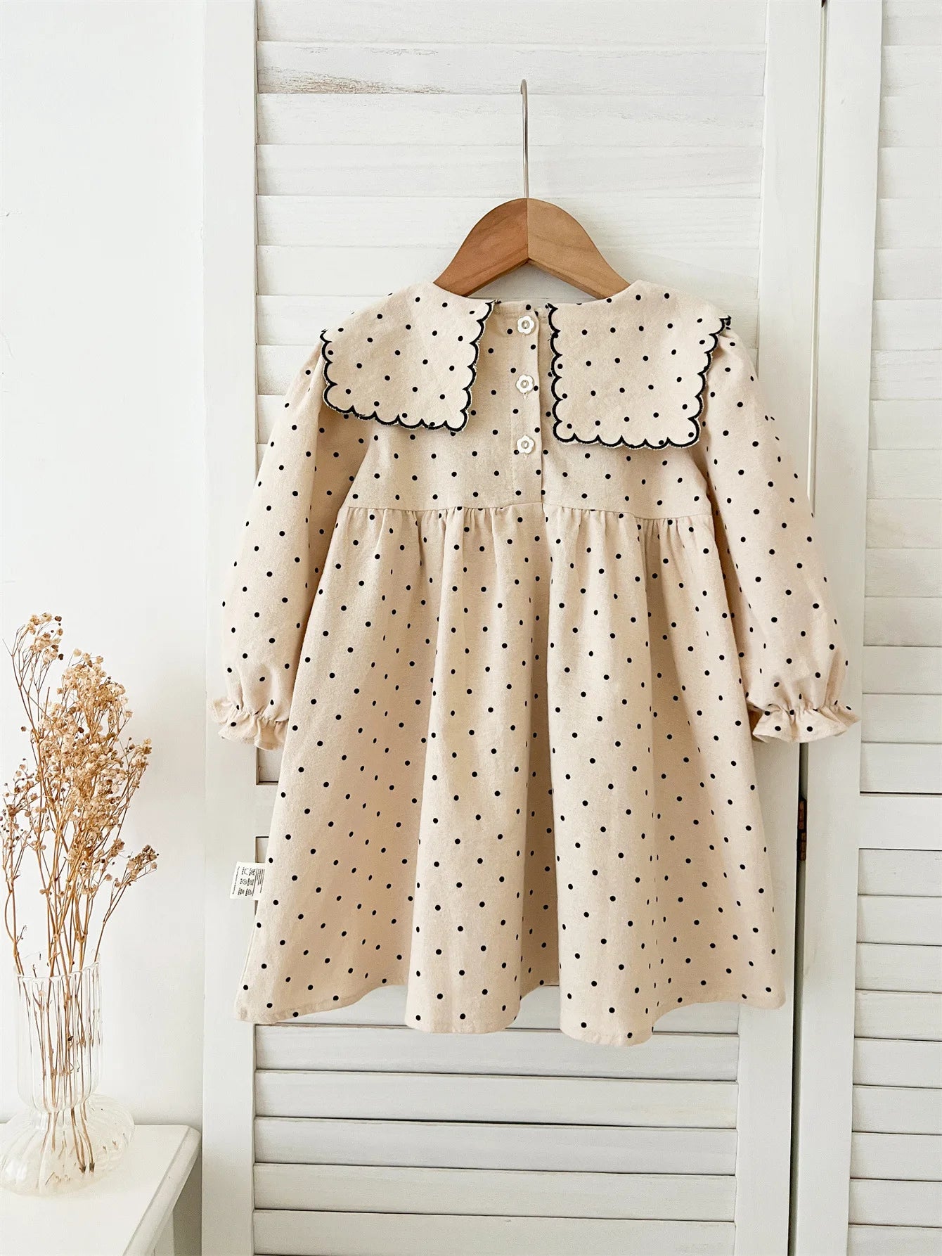 Dress Girls Cute Long-sleeved