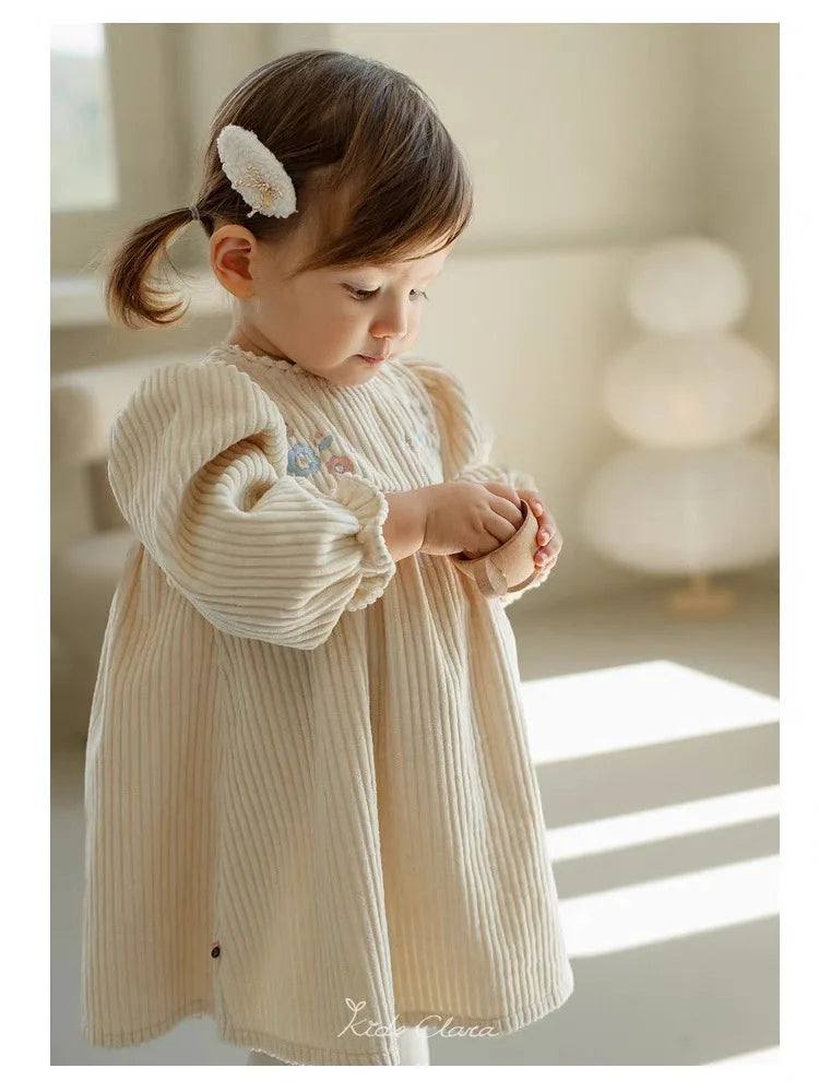Baby Girl Corduroy Princess Dress