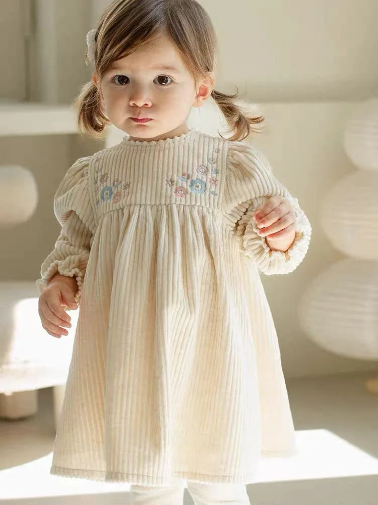 Baby Girl Corduroy Princess Dress