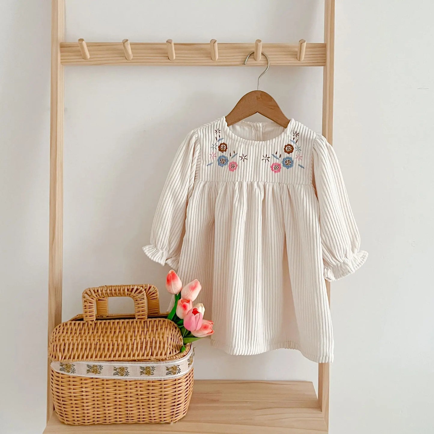 Baby Girl Corduroy Princess Dress